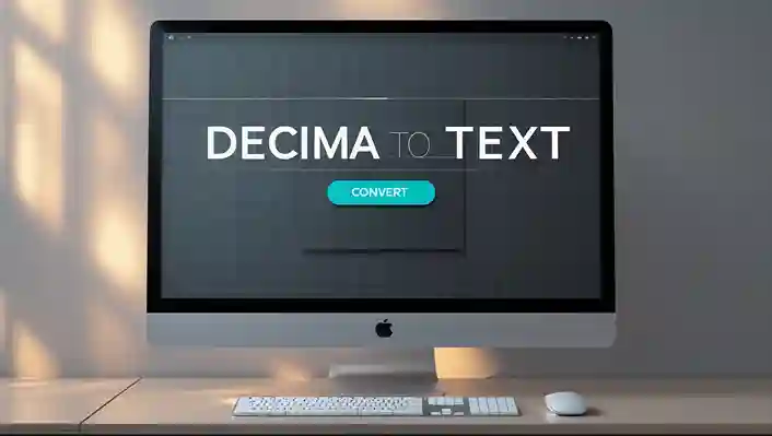 Accurate Decimal to Text Converter – Results in 3 Seconds