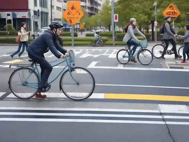 Can I Ride a Bicycle in a Pedestrian Crossing 3 Ride a Bicycle in a Pedestrian Crossing