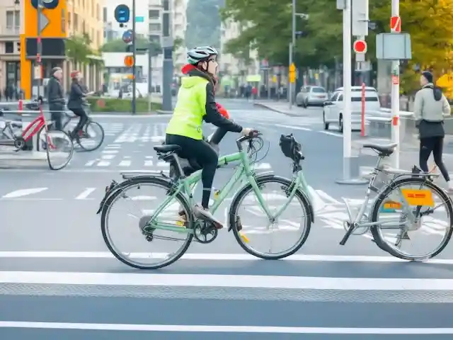 Can I Ride a Bicycle in a Pedestrian Crossing 5 Ride a Bicycle in a Pedestrian Crossing